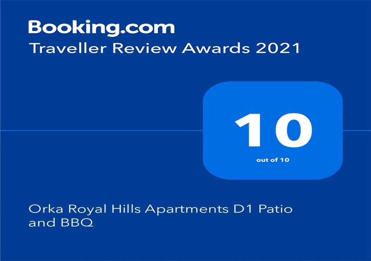 Orka Royal Hills Apartments D1 Patio And Bbq Oludeniz Törökország